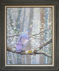 Wild Turkey and Cherryblossoms